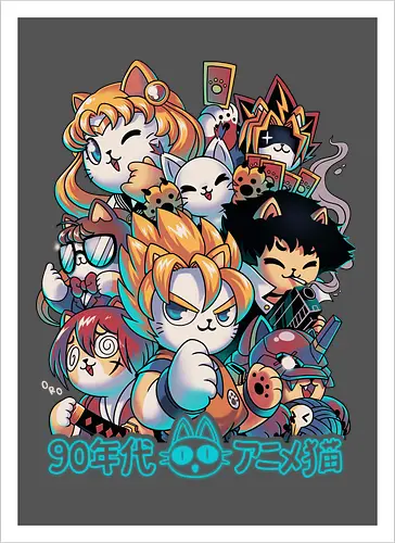 90s Anime Neko