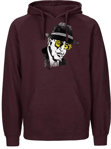 Kojak - tv, Kojak, retro, classic, serie, Mit Hut, Lolli - Fairtrade Hoodie