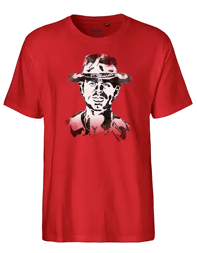 Nobody - Nobody, western, film, Hill, hut, Mit Hut - Fairtrade T-Shirt