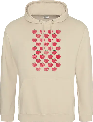 Little Apples Stencil Pattern Rough