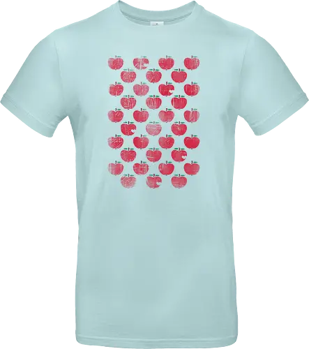 Little Apples Stencil Pattern Rough