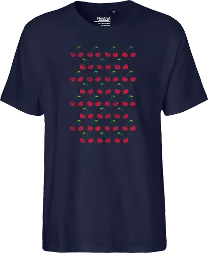 Little Cherries Stencil Pattern Rough