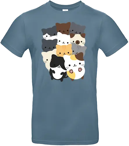 Cats and cats - katze, cat, cute, süß - Standard T-Shirt