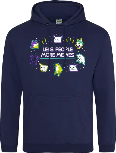 Less people more memes