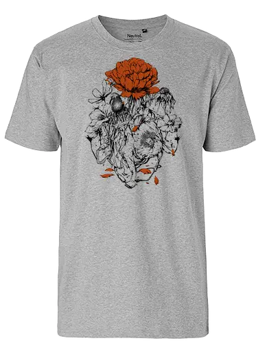 Herbal Network - Kräuter, Herb, art, kunst - Fairtrade T-Shirt