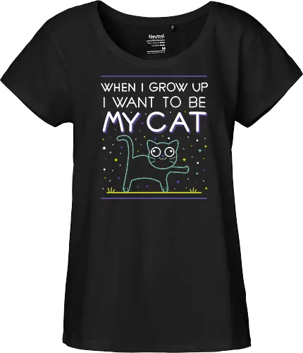 When i grow up i want to be my cat