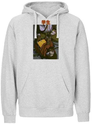 Student - comic, cyborg, cyberpunk, robot, scifi - Fairtrade Hoodie