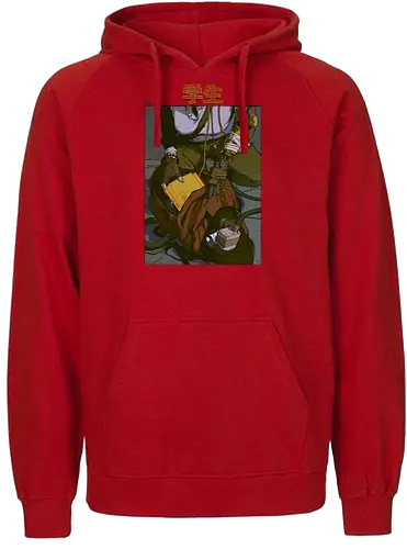 Student - comic, cyborg, cyberpunk, robot, scifi - Fairtrade Hoodie