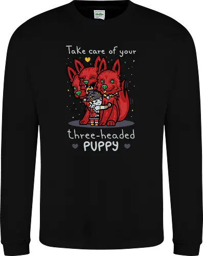 Three-hded puppy