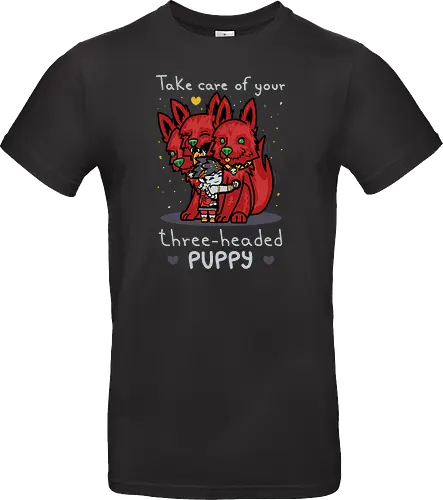 Three-hded puppy
