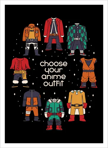 Choose your anime outfit