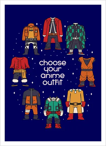 Choose your anime outfit