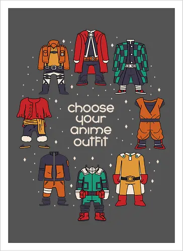 Choose your anime outfit