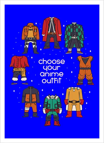 Choose your anime outfit