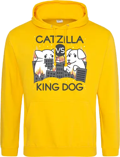 Catzilla vs King dog
