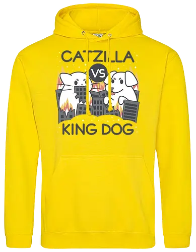 Catzilla vs King dog