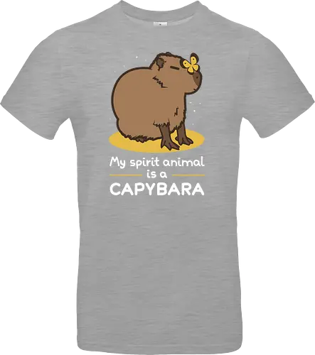 My spirit animal is a capybara
