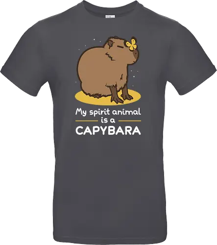 My spirit animal is a capybara