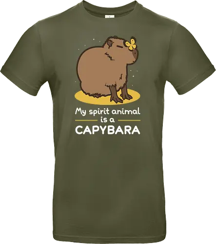 My spirit animal is a capybara