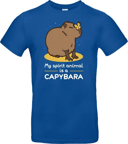 My spirit animal is a capybara