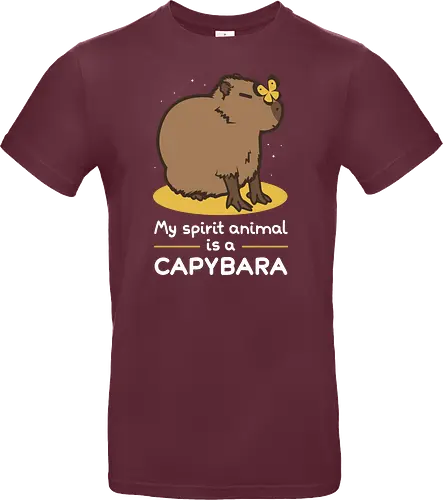 My spirit animal is a capybara