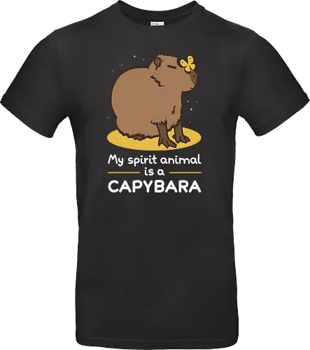 My spirit animal is a capybara