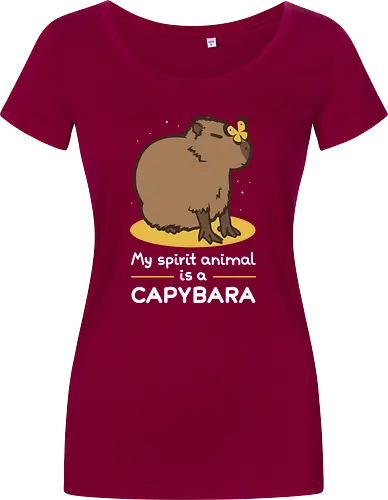 My spirit animal is a capybara
