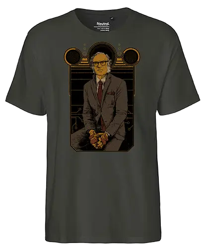 Asimov, Robot - literatur, Isaac Asimov, robot, scifi - Fairtrade T-Shirt