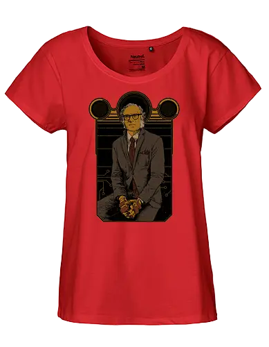 Asimov, Robot - literatur, Isaac Asimov, robot, scifi - Fairtrade Girl Shirt