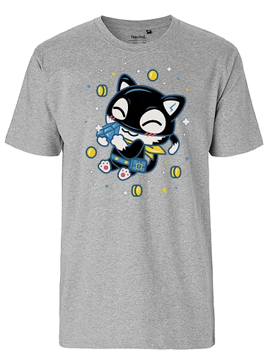 Treasure - Persona, Morgana, cat, katze, gaming, videogames - Fairtrade T-Shirt