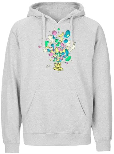 Altered State of Mind - art, kunst, State of mind, wibbly wobbly - Fairtrade Hoodie