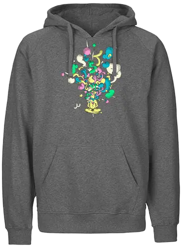 Altered State of Mind - art, kunst, State of mind, wibbly wobbly - Fairtrade Hoodie