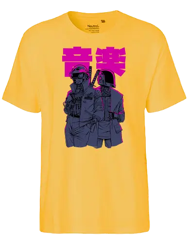 Daft Cyberpunk - music, gaming, mashup - Fairtrade T-Shirt