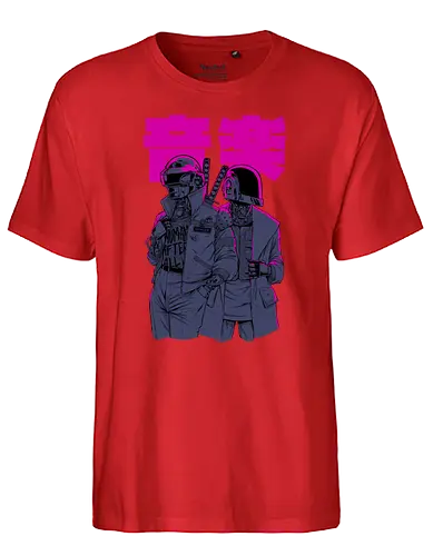 Daft Cyberpunk - music, gaming, mashup - Fairtrade T-Shirt