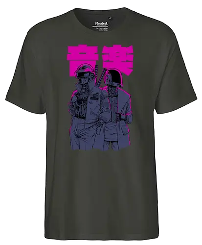 Daft Cyberpunk - music, gaming, mashup - Fairtrade T-Shirt