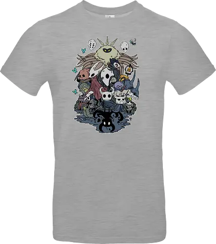 Hollow Party - gaming, Hollow, platformer, knight - Standard T-Shirt