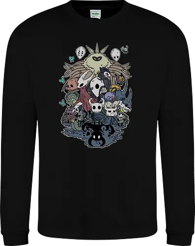 Hollow Party - gaming, Hollow, platformer, knight - Sweatshirt
