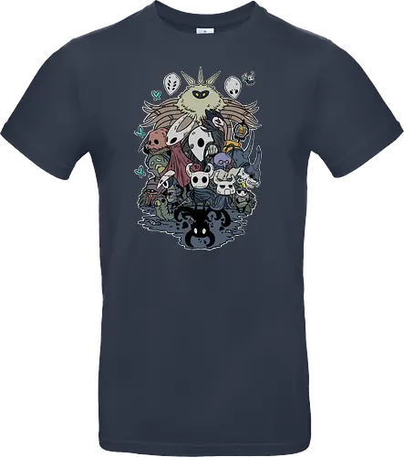 Hollow Party - gaming, Hollow, platformer, knight - Standard T-Shirt