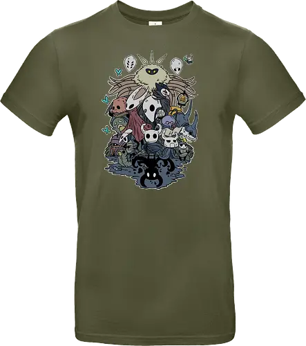 Hollow Party - gaming, Hollow, platformer, knight - Standard T-Shirt