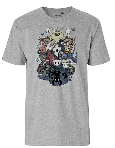 Hollow Party - gaming, Hollow, platformer, knight - Fairtrade T-Shirt