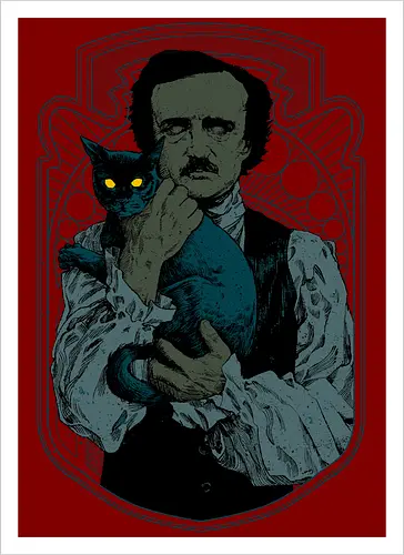 Poe and the Black Cat