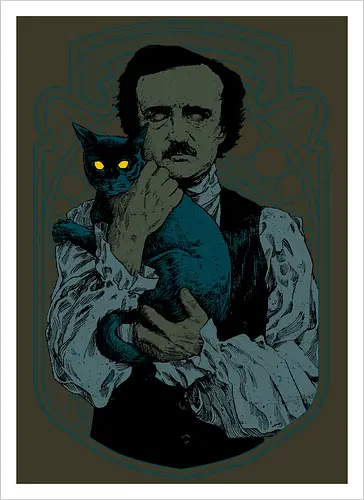 Poe and the Black Cat