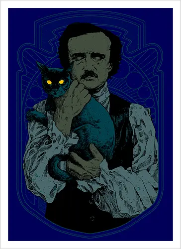 Poe and the Black Cat