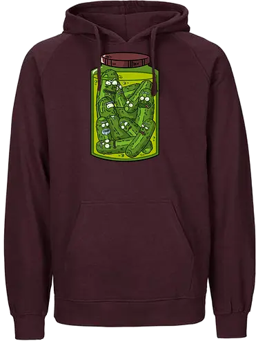 Multiverse Pickles - tv, cartoon, pickle, Multiverse, rick, pickle rick, fun - Fairtrade Hoodie