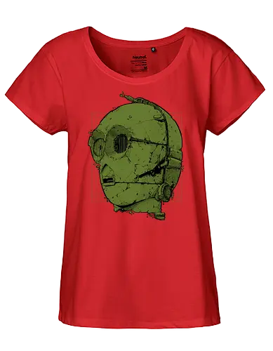 Primal Droid - space opera, droide, robot, space, scifi - Fairtrade Girl Shirt