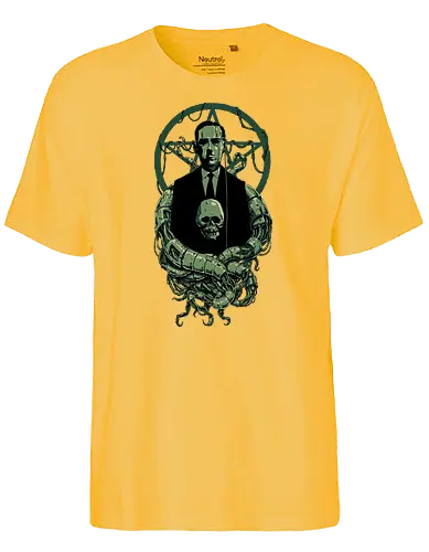 H. P. Cybercraft - lovecraft, hp lovecraft, necronomicon, cthulhu - Fairtrade T-Shirt