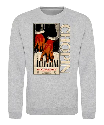Chopin World Tour - Chopin, classic, Piano, musik - Sweatshirt