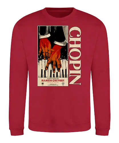 Chopin World Tour - Chopin, classic, Piano, musik - Sweatshirt