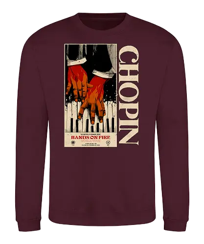 Chopin World Tour - Chopin, classic, Piano, musik - Sweatshirt