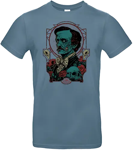 Horrific Portrait - Poe, edgar allen poe, literatur, horror - Standard T-Shirt